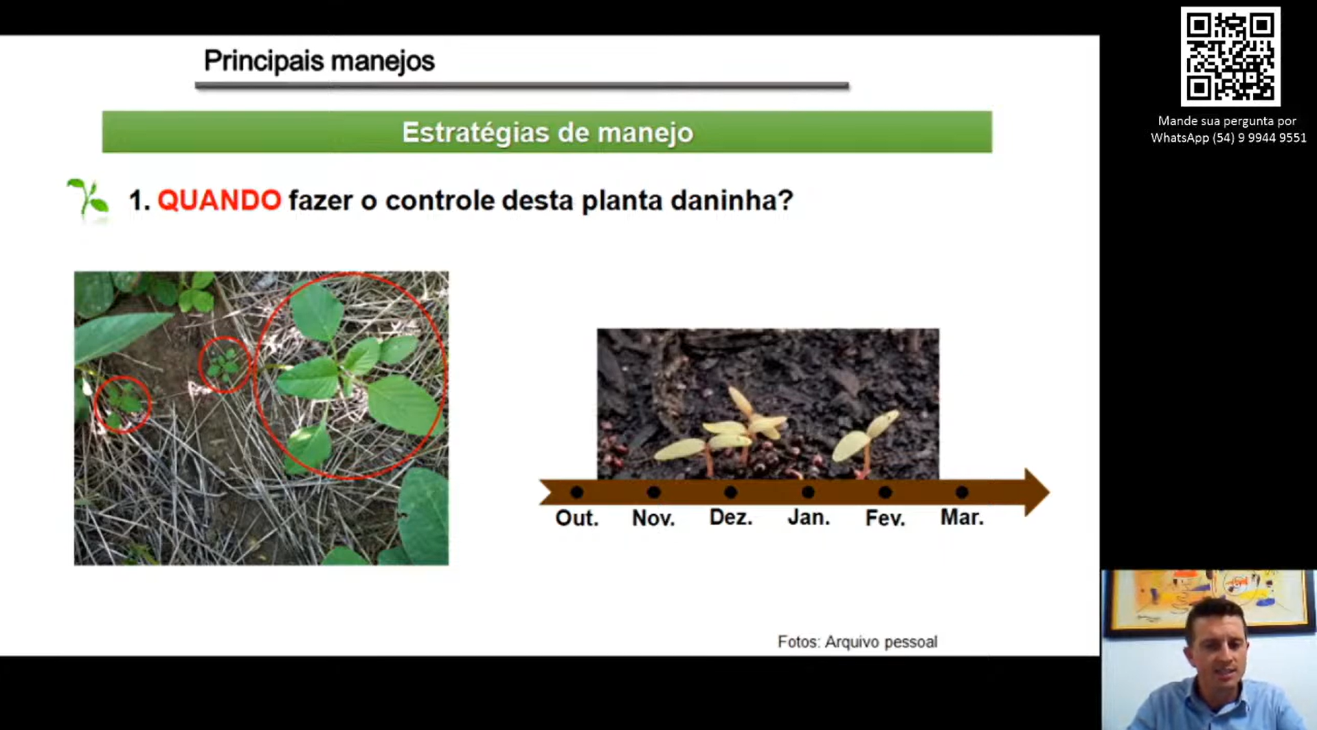 9º Encontro Nacional sobre Resistência de Plantas Daninhas aos Herbicidas [PAINEL 1]