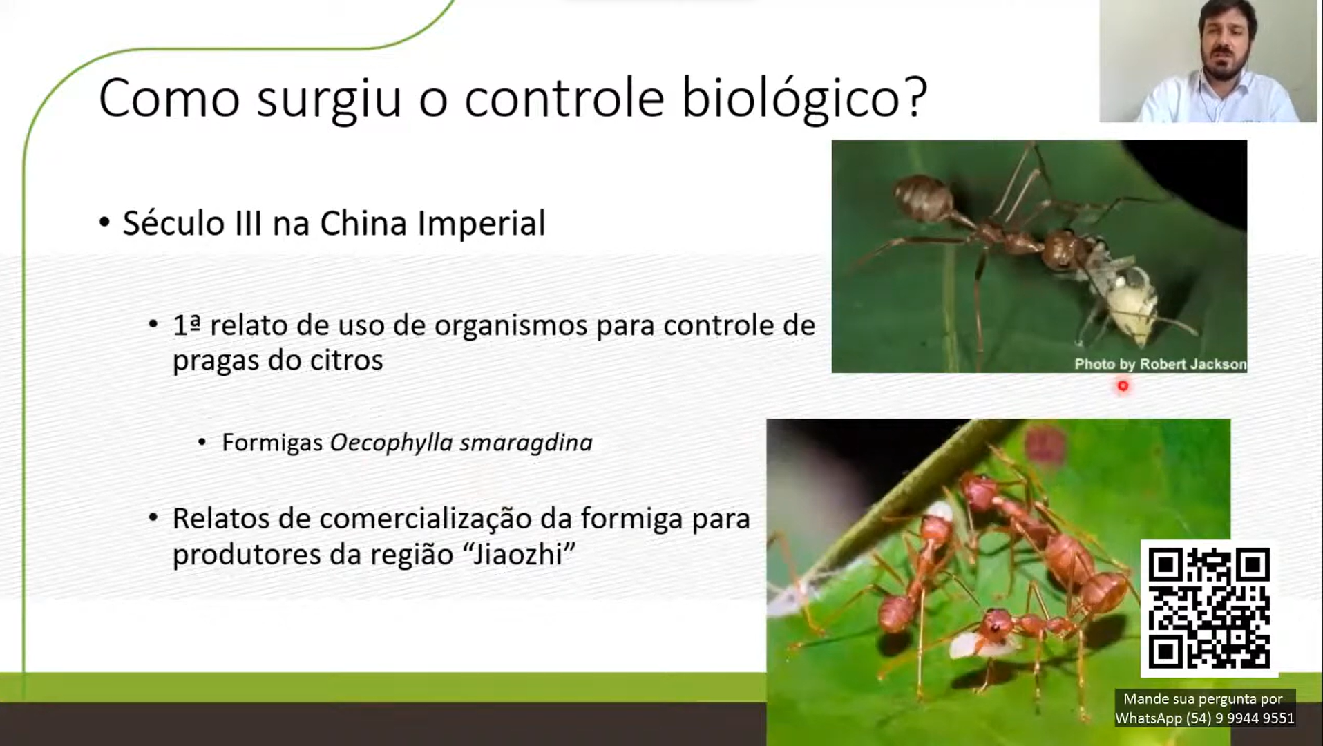 Controle biológico de pragas e doenças