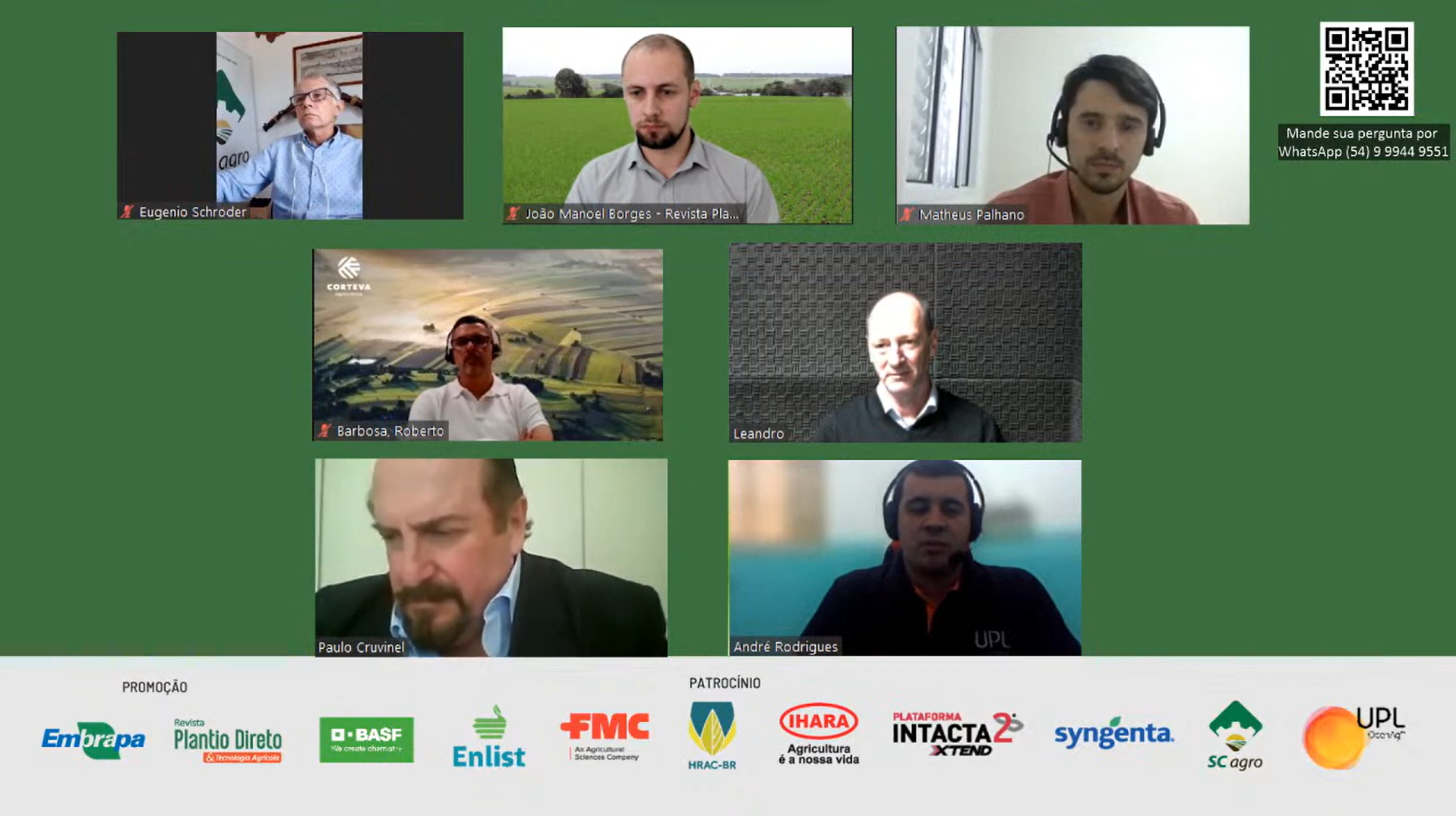 9º Encontro Nacional sobre Resistência de Plantas Daninhas aos Herbicidas [PAINEL 4]